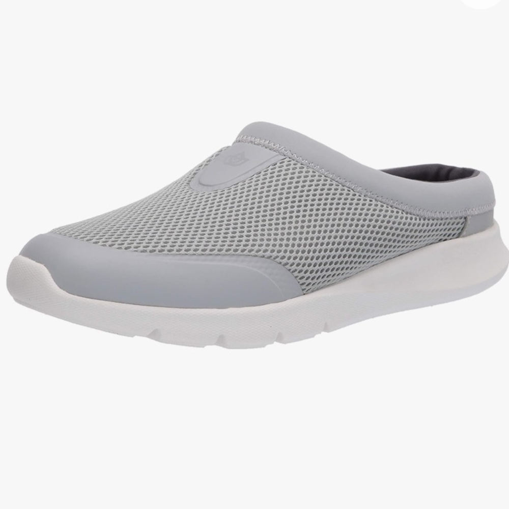 Spenco Slip-On Sneaker Slides, Grey Bliss, Size 6